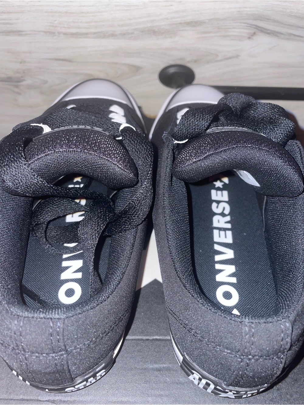 Converse Low Top Chuck Taylor Puff - Black and White - Picture 3 of 6
